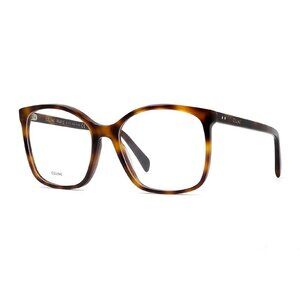 NEW CELINE EYEGLASSES CELINE CL50027J 056 LIGHT HAVANA EYEWEAR